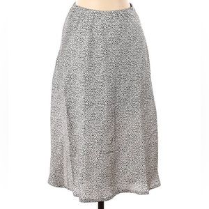 Leopard Print Midi Skirt